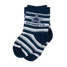 Dallas Cowboys Sports Stripe Infant Socks Dallas Cowboys Baby Dallas Cowboys Pro Shop Dallas Cowboys
