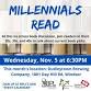 Millennials Read (Dudleytown Brewing, Windsor) event image