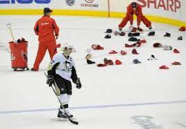 D C Sports Bog Crosby Objects To Hats On Ice