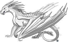 Penguin Is A Male Icewing With An Unknown Description Wings Of Fire Dragons Wings Of Fire Ice Dragon