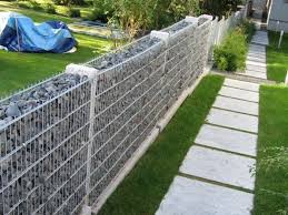 Gartengestaltung Gabionen Trends In 2020 Zaun Garten Gabionenzaun Gabionen