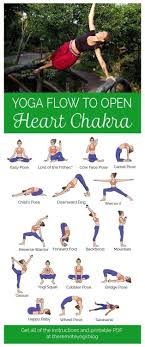 Yoga For The Heart Chakra Free Printable Pdf Heart Opening Yoga Poses Heartopeningyogaposes Let S Check In With Your Yoga Flow Easy Yoga Poses Easy Yoga