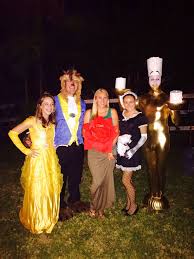 All in all, i think we spent less than 50$ on them this year (including shipping, but not including the husband's, which we had already), so i'd say that's good compared to spending that much money on one costume alone! Haunted Halloween Soiree Decor Costume Ideas Family Costumes Diy Beauty And The Beast Costume Run Disney Costumes