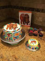 Brown Bear Custom Cake Smash Edible Images Were All Purchased Brown Bear Brown Bear Birthday Party Brown Bear Brown Bear Birthday Brown Bear Brown Bear Cake