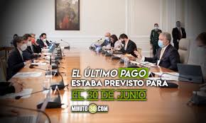 Ingreso solidario es un subsidio de $ 160.000 mensuales, destinado a hogares afectados por la pandemia, que no estaban listados en otros pero, entendiendo los retos de tantas familias, hoy, ante ustedes, materializo que estará con nosotros como mínimo hasta junio del año 2021, dijo. O50rgoscjsnqqm