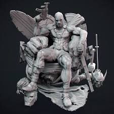 Dragon ball z 3d print files. Deadpool Kills The Marvel Universe Statue Stl Files For 3d Printing Click To Buy On Spart In 2021 Statue Marvel Prints