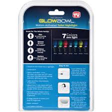 Glowbowl Motion Activated Toilet Nightlight Walmart Com Walmart Com