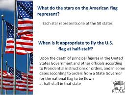 Flag day is a national commemorative day. F L A G Fly Lower And Gather Mission Statement The F L A G Program Was Created To Instill Pride And Respect Among Students Towards The United States Ppt Download