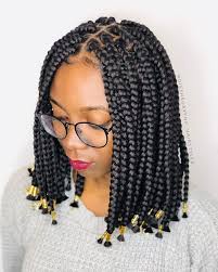 Box braids, black braided buns, cornrows, rope braids, to name a few. 22 Inspiring Bob Braids Hairstyles Stylesrant