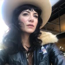 All dolled up, and headed to Texas to play a solo show with Paul Cauthen at  the fantastic Rancho Pillow