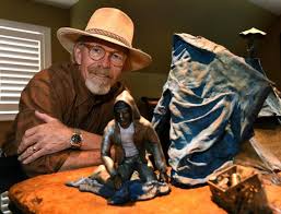 Earl in permanence: 'Off-the-grid' Knox man inspires sculpture