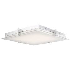Abra Lighting 30013fm Matrix 15 35 Inch 30w 1 Led Flat Square Low Profile Flush Mount