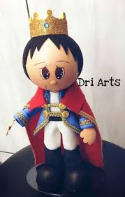 Boneco Rei Goma Eva Fofuchas Manualidades Con Goma Eva Munecas Fofuchas