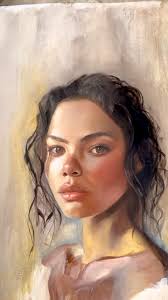 Oil sketch, oil paint