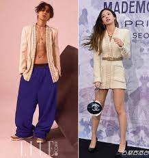 Jisoo, jennie, rosé, lisa géneros : Yg The Best On Twitter G Dragon And Jennie Wearing Chanel Clothes Bigbang Blackpink More On Https T Co Lgninej3vr Cr Logo