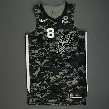 Army combat uniform and honor the servicemen and servicewomen of the u.s. Patty Mills San Antonio Spurs Game Worn City Edition Jersey 2019 20 Season Nba Auctions