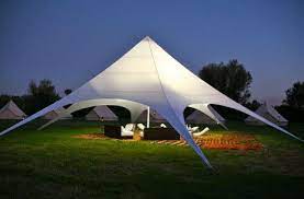 Starshade 1700 Pro Festive Tent Optional Side Panels Oxford Polyester With White Pu Coating Event Tent Shade Tent Outdoor Tent