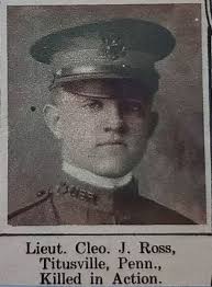 1LT Cleo Jepson Ross (1896-1918)
