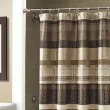 Croscilla Portland 54 Inch X 78 Inch Stall Shower Curtain In Black Bedbathandbeyond Com Rustic Bathroom Shower Stall Shower Curtain Black Shower Curtains