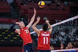 Volleyball has been part of the summer olympics program for both men and women consistently since 1964. Us Men S Volleyball Team Handles France In Olympic Opener Rsn