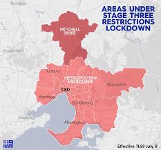 Victorian premier dan andrews said regional areas of victoria could be out of lockdown next week. Coronavirus Victoria Stage Three Lockdown Restrictions Reimposed On Melbourne And Mitchell Shire