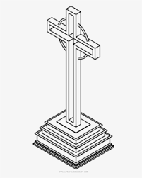 This coloring image height & width is about 600 pixel x 847 pixel with approximate file size for around 108.16 kilobytes. Celtic Cross Coloring Page Cross Hd Png Download Kindpng