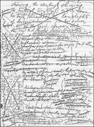 Writing fonts include both printing and cursive styles and is less artistic than formal calligraphy. Literature Books On Twitter Finnegans Wake Manuscript Handwritten From The Pen Of The Great James Joyce Http T Co D68akfmwrs