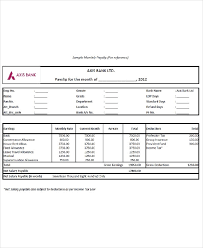Salary Slip Templates 20 Ms Word Excel Formats Samples Forms Ms Word Salary Templates