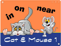 Find The Cat And Mouse When Playing This Interactive Educational Game To Reinforce The Prepositions In On And Near Cat Mouse Cats Kitten