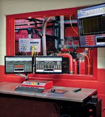The tool shows all of the monitored hardware on a single window. Dynamometer Data Acquisition Systems Controls