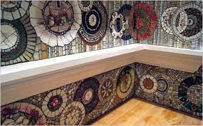 The Courage To Break The China Mosaic Wall Art Stained Glass Mosaic Mosaic Wall