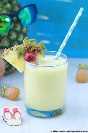 Whip whipping cream until soft peaks form, and the add the sugar. Virgin Pina Colada No Alcohol Drink Easy Mocktail Recipe