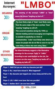 Lmbo Meaning What Does Lmbo Stand For With Interesting Conversations 7esl Other Ways To Say Mean Humor Meant To Be