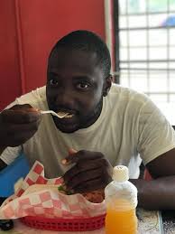 When Randy Jeffers of lime Beach Bar shows up to Pashays to have some  Johnny cake and saltfish it's a wrap. His comment that it exceeded his  expectations meant the world coming