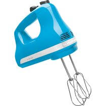 Comes with a mixing/chopping cup, whisk, and chopper attachment. Ice Blue Kitchenaid Wayfair
