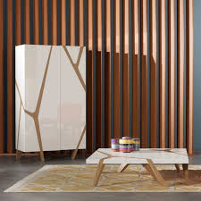 A very pale room, like a raw color palette, with small decorative accessories in industrial style and some in wood, like furniture, then you're done! Modern Cabinet Designs For Your Elegant Bedroom