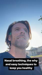 You have a nose for breathing, a mouth for eating and talking. Don’t  breathe through your mouth ever unless you’re tired if you can help it!