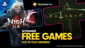 Playstation Plus Free Games Lineup November 2019 Ps Plus Ps Plus Games Outlast 2