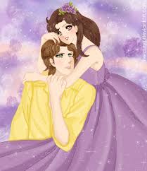 Kitajima Maya And Hayami Masumi Maya Manga Couple Art