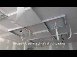 Como Decorar Techo De Pladur Con Figuras How To Decorate Drywall Ceiling With Figures Youtube