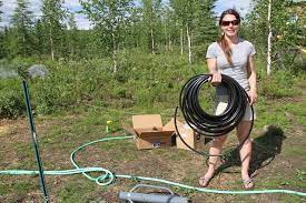 Got Gravity 10 Steps To Set Up A Low Tech Drip Irrigation System Using Gravity And Rain Alaska Master Gardener Blog