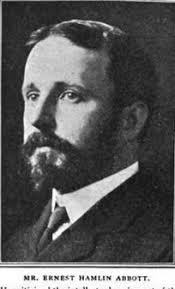 Rev Ernest Hamlin Abbott (1870-1931)