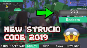 This is a quick and easy way to gain up some currency which will help you purchase some cases that can get you some pretty sweet cosmetics if you want to dress up your character! New Strucid Codes 2019 Roblox Strucid Youtube