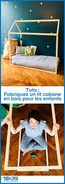 tuto fabriquez un lit cabane en bois pour les enfants cabane enfants fabriquez lit cabane lit enfant maison lit cabane garcon