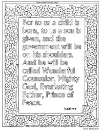 When one player gets five colored squares in a row, or. Coloring Pages For Kids By Mr Adron Free Print And Color Isaiah 9 6 Page For To Us A Child Is Born Bible Verse