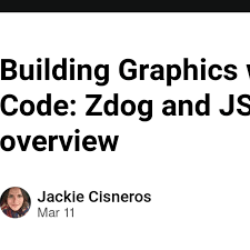 Building Graphics with Code: Zdog and JS, a quick overview