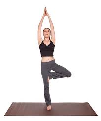 Yoga Poses Tree Pose Position Vrksasana Cool Yoga Poses Yoga Poses For Beginners Hatha Yoga Poses