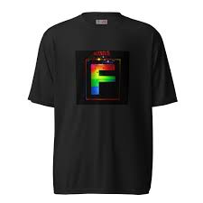 Rated F (PRIDE)' Unisex performance crew neck t-shirt