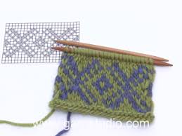 Features the making of the wartime farm sleeveless pullover (as featured on bbc tv's wartime farm). How To Knit Fair Isle 2 Color Knitting Us Uk Tutorial Video