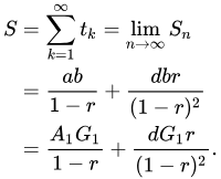 We'll do all your math homework | a/b guarantee. Arithmetico Geometric Sequence Wikipedia